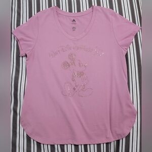 Walt Disney World 50th Anniversary Mickey Earidescent pink tee